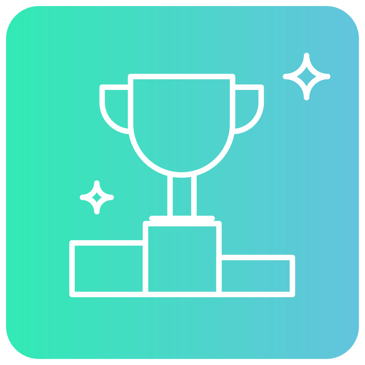 Healthy competition icon