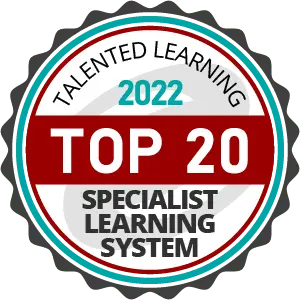 Talented Learning - Top 20 Specialist Learning System, 2022