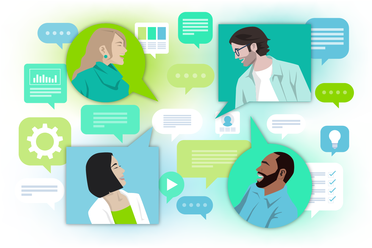 Conversational Learning Illustration