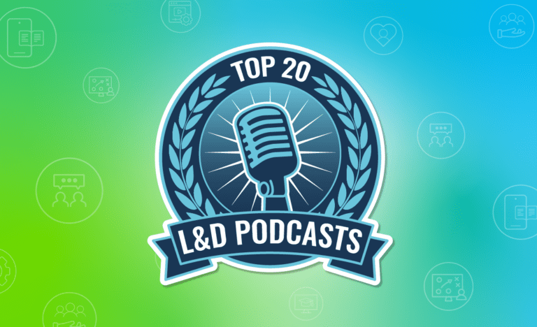 Top 20 L&D Podcast Badge