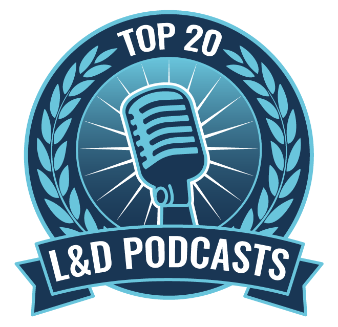 Top 20 L&D Podcasts Badge